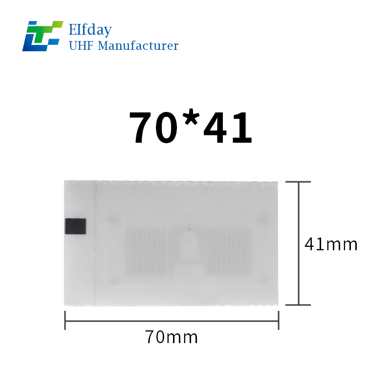 70*41mm KU7chip Hotel Linen RFID Washable Ribbon Durable Track Wash Cycles Ensure Accuracy